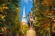 Boston, Massachusetts, USA at the Paul Revere Monument