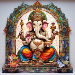 portrait of lord ganesha