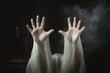 © Оксана Олейник - Scary ghost hands halloween
