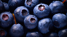Close-up Photo Of Blueberries