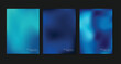 © JK2507 - Blue gradient template, dark blue gradient background