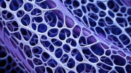The porous structure. Organic material. Macrostructural design. Illustration for brochure, poster, presentation, flyer or banner.