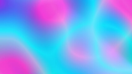 Wall Mural - Neon blue magenta pink purple gradient background. Vibrant glowing mosaic blur texture for web banner cover presentation. Rotating motion. Abstract bright multicolor animation. Vivid light transitions