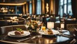 © ibreakstock - Luxury travel concept featuring fine dining in an exclusive fancy restaurant with exquisite cuisine and great service