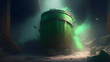 © Дмитро Синятинський - A rusted old canister in a deserted warehouse suddenly explodes, sending metal shards flying in every direction. The cause? A volatile chemical reaction within the canister. The warehouse is bathed in