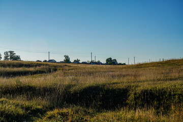 Canvas Print - landscape in the countryside