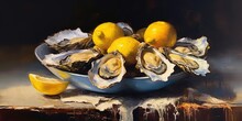 Oysters With Lemon
