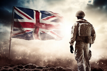 Soldier in the army of the United Kingdom.