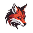 © STARONE - red fox head logo