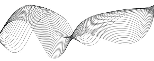 illustration of an background with waves. abstract background with lines