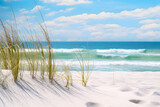 Fototapeta Morze - sand dunes on the beach