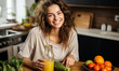 © Bartek - Vegetarianism Happiness: Woman's Kitchen Portrait
