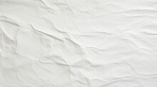 Fondo De Papel O Pared Blanco Rugoso, Con Textura Y Ondas, Ilustración De IA Generativa