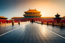 Forbidden City  Generated By AI