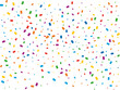 © writerfantast - Festive Rainbow Rectangular Confetti