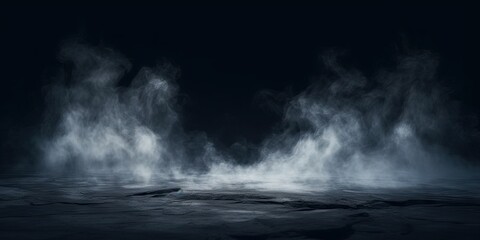 mystical mist. swirling smoke in dark and light symphony. fluid fantasia. abstract dance of fog and 