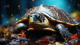 Fototapeta Big Ben - Generative AI. Tortoise