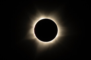 totality during the 2023 australian total solar eclipse in exmouth