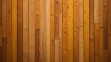 Yellow Wood Planks Background Texture Illustration. AI Generated