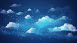Cloud API Integration Illustration. Cloud Computing, CI/CD Pipeline, High quality resolution