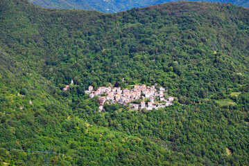 Sticker - the country of tuna (tonno valbrevenna liguria italy