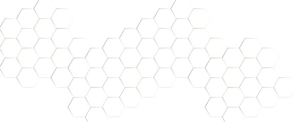 white background and embossed hexagon , honeycomb white background, light and shadow background with