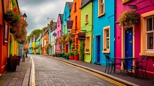 Discover The Charm Of Colourful Old Streets In Kinsale, Cork, Ireland 