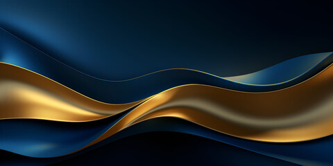 abstract background with waves