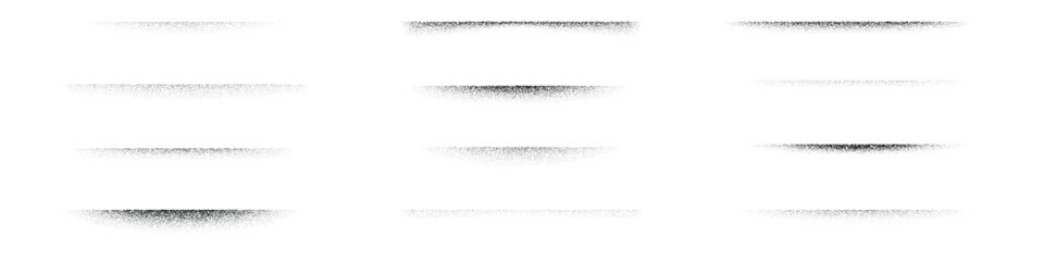 Wall Mural - gradient noise and shadow, textured circle and dot. spray square and gradation. flat vector illustra