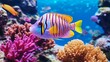 © Khalida - Creatures of the submerged ocean world Biological system Colorful tropical angle Life within the coral reef