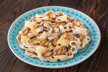 Sticker - Creamy Tagliatelle and Mushrooms