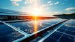 	
solar panel generously captures sunlight