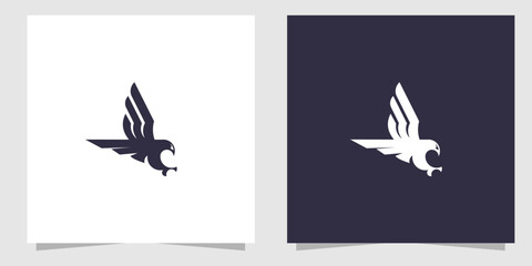 Wall Mural - eagle logo design vector