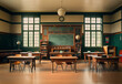 © Debi Kurnia Putra - Vintage school interior