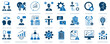 © Kinder - Management Icon Collection. Thin Line Set contains such Icons as Vision, Mission, Values, Human Resource, Experience and more.
