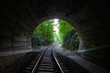 © sebi_2569 - Landscape with a railway tunnel
