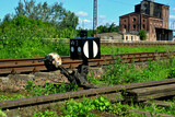 Fototapeta Zwierzęta - Zwrotnica kolejowa