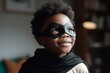 Black kid superhero. Generate Ai