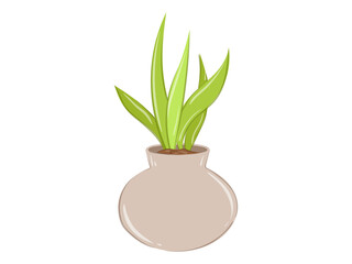 Wall Mural - plant in a pot