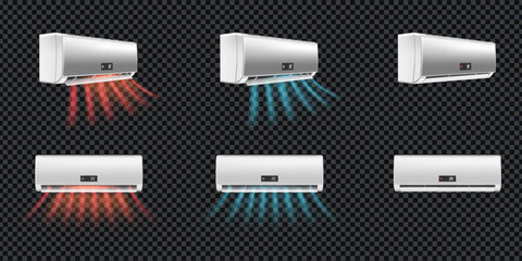 Canvas Print - Air Conditioner Set