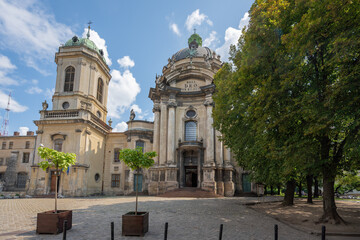 Wall Mural - Dominican Church (Greek Catholic Church of the Holy Eucharist) - Lviv, Ukraine