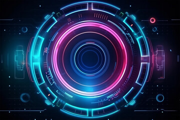 abstract technology background  generative ai