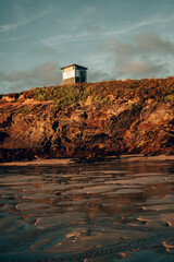 Wall Mural - Coastal views around Treyarnon bay in Cornwall, England in summer