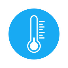 Wall Mural - low temperature thermometer icon