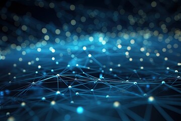 3d rendering of abstract technology background with connection lines. network concept, abstract digi