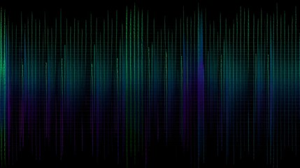 Wall Mural - design abstract digital pixel noise glitch background, error video tv damage.