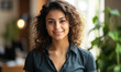 © Bartek - Home Sweet Home: Smiling Indian Woman in Casual Setting