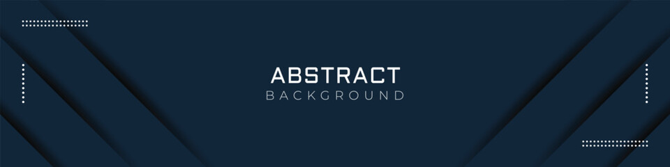 Wall Mural - linkedin banner with abstract background