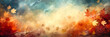 Autumn Abstract Panoramic Banner 22