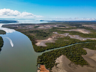 Canvas Print - Ranglewood from above